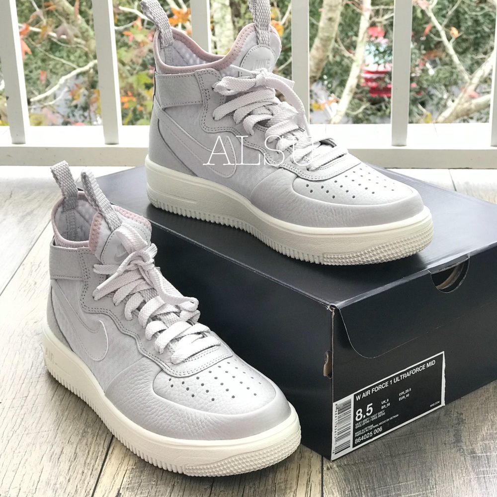 Nike Air Force 1 Ultraforce MID Vast Grey WMNS - Picture 3 of 8